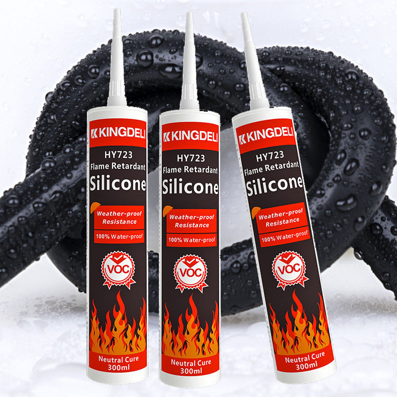 Weerbestand GP Caulking Neutraal Silicone Sealant 300 ml Wit Kleur