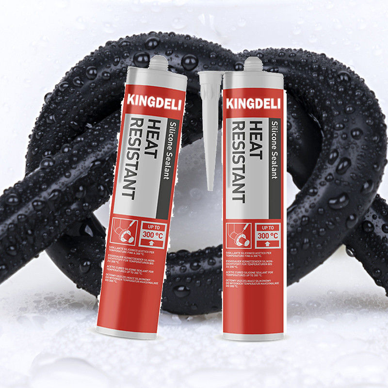 Weerbestendige warmtebestendige siliconen afdichtingsmiddel heldere kleur voor auto pomp caulking