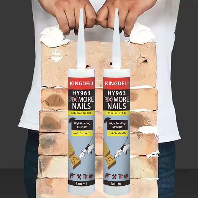 Creme kleur Geen nagels meer Afdichtingsmiddel Lijm Hoog pak voor hout